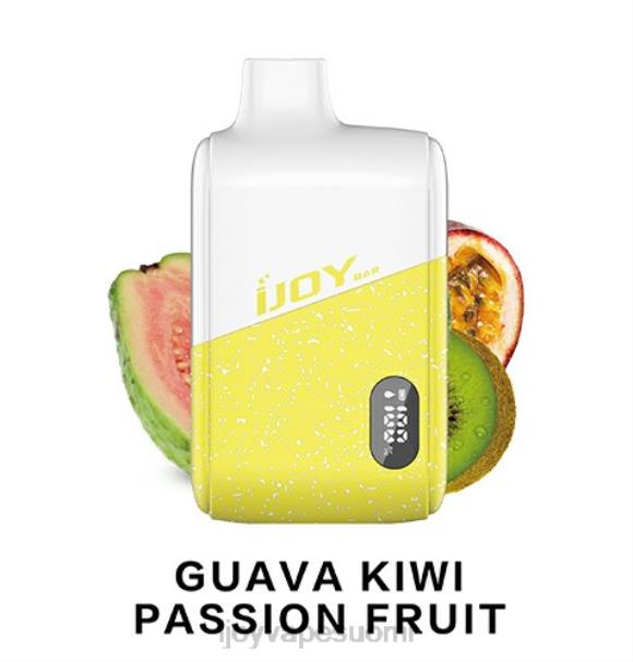 iJOY Bar IC8000 kertakäyttöinen LZF0185 guava kiivi passionhedelmä iJOY vape flavors