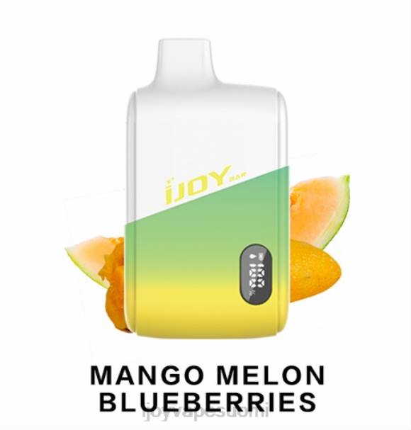 iJOY Bar IC8000 kertakäyttöinen LZF0186 mango meloni mustikoita iJOY vape disposable