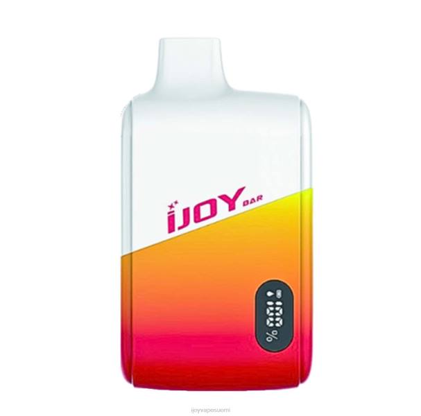 iJOY Bar Smart Vape 8000 hengitystä LZF025 trooppinen sateenkaaren räjähdys iJOY vape flavors