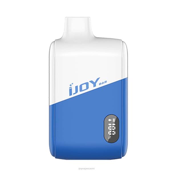 iJOY Bar Smart Vape 8000 hengitystä LZF06 sininen razz-jää iJOY vape disposable