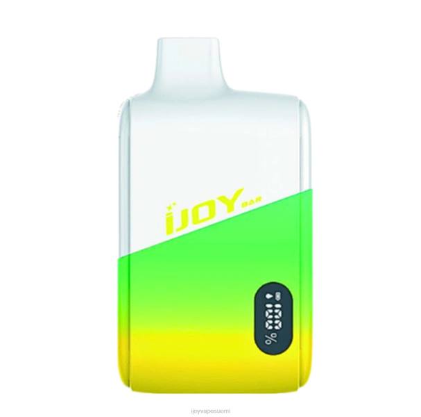 iJOY Bar Smart Vape 8000 hengitystä LZF07 mustikka vesimeloni iJOY vape review